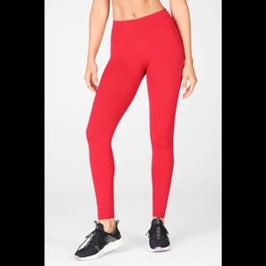 NWOT Red fabletics leggings
